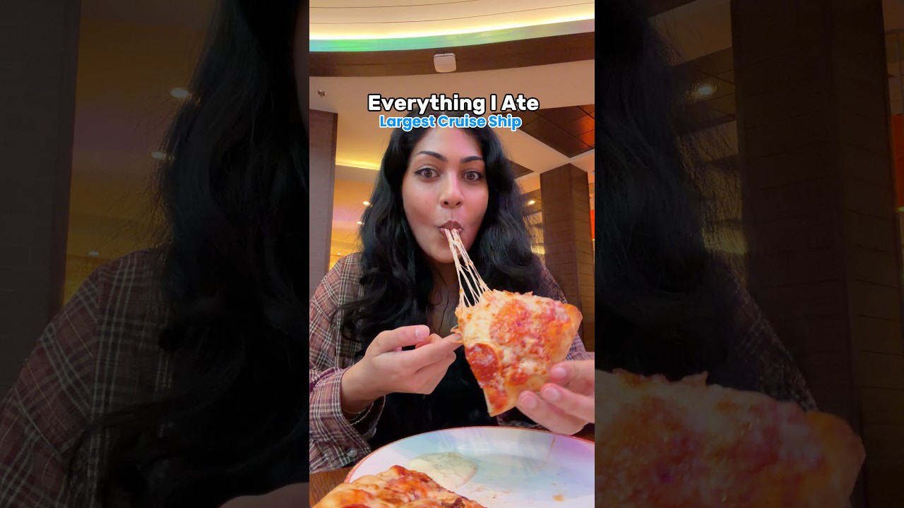 Day 1 of Unlimited Food on Royal Caribbean’s Wonder of The Seas #cruise #travel #travelinfluencer