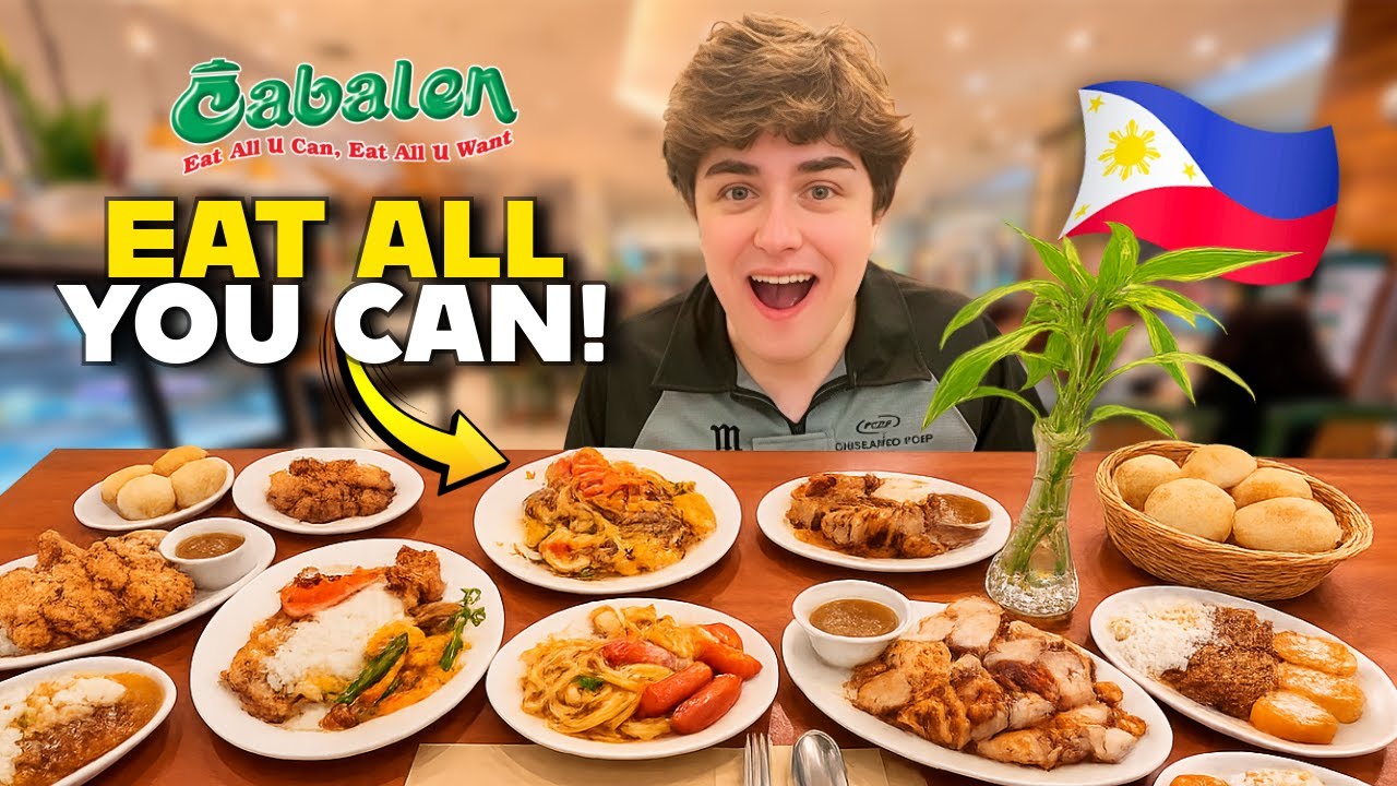 🇵🇭 This Restaurant Offers UNLIMITED Filipino Food???!!🤯