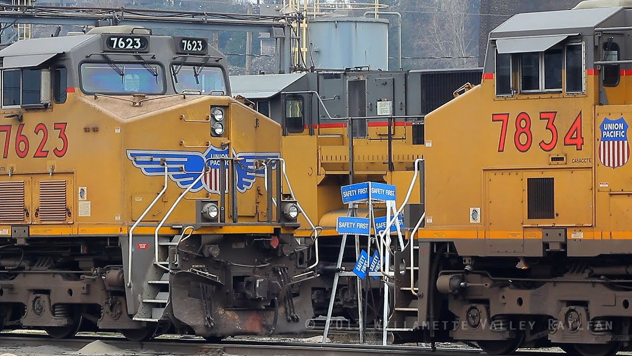 Union Pacific Albina Yard - Portland, Oregon on 1.14.13