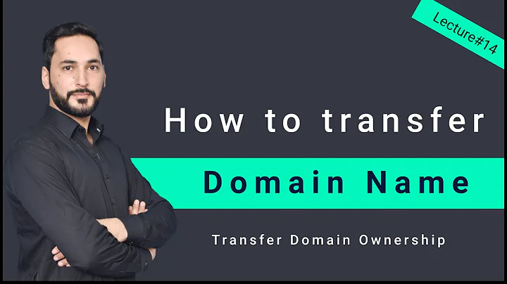 How to transfer domain name from one registrar to another | Lecture#14