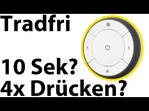 IKEA TRÅDFRI Fernbedienung: Fehler in der Anleitung beim Koppeln? 10 Sekunden drücken oder 4x?