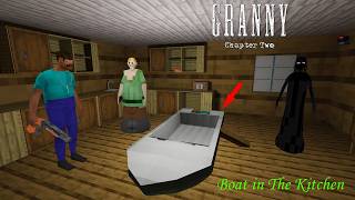 Granny 2 Enhanced in Minecraft Atmosphere But Boat in The Kitchen screenshot 3