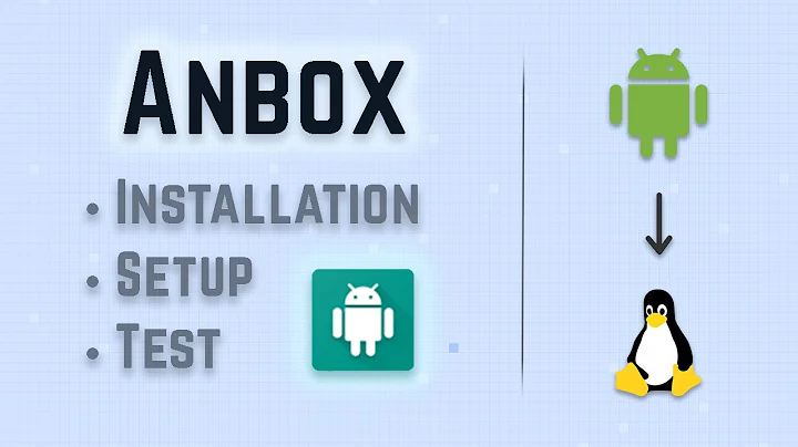 Anbox Installation, Setup, and Test - Run Android Applications on Linux!