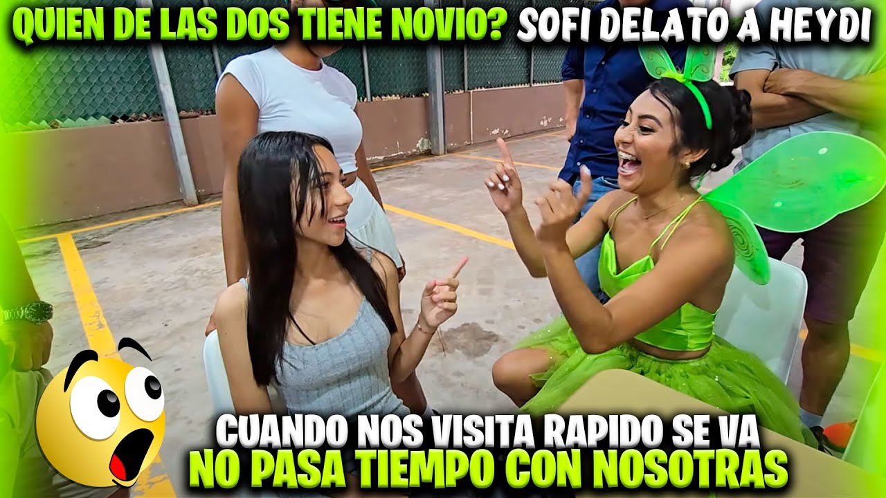 Sofi no anduvo con cosas y DESTAPÓ SECRETOS de su hermana Heidy. No le gusta ir a visitarnos.