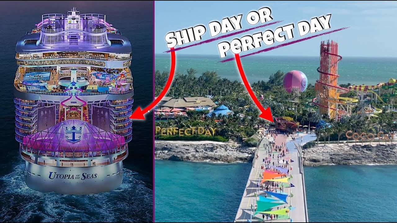 Weekend Getaway-Utopia of the Seas Day 4. Perfect Day at CocoCay Bahamas.