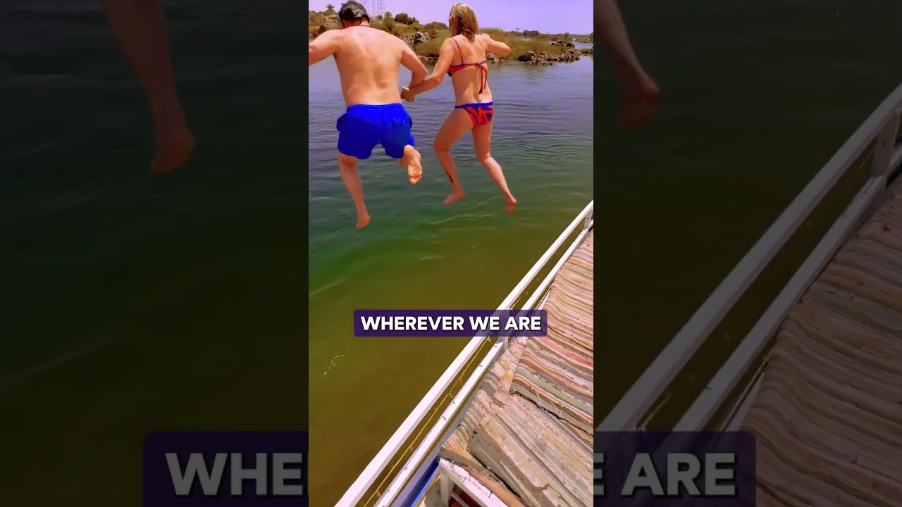 Can you swim in the Nile River?  We did! #travel #vacation #retreat