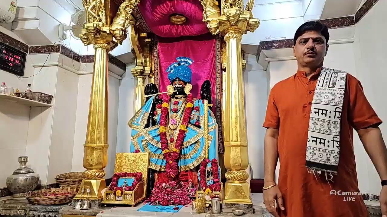 karo shamlaji bhagvan ni shangar aarti na darshan, shamlaji temple