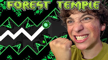 I Finally Beat FOREST TEMPLE! [Geometry Dash 2.2]