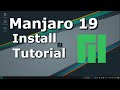 Manjaro 19 Linux Install Tutorial - 2021 - A Linux Beginners Guide - (XFCE & Plasma Updated)