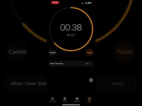 1 Minute Countdown Timer Iphone 13 Pro Max at 00.16