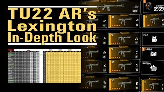 TU22 AR's Lexington - In-Depth Look - The good, the better and the ugly balance - The Division 2