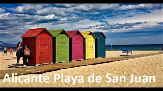 alicante playa de san juan late winter march 19th 2018