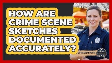 How Are Crime Scene Sketches Documented Accurately?
