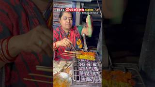 Hard Working Lady Making Tasty Chicken Sticks 🍗🔥#shorts #chicken #stick #viral #trending #food