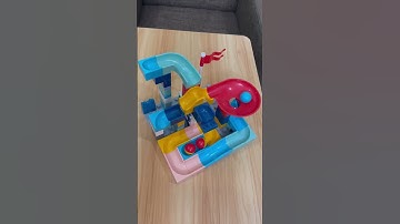 Satisfying Build Marble Run Race 🌀 Slide Building Blocks