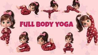 Yoga for Children | 8 Min Kids Yoga for Calm, Health & Overthinking Relief | Focus & Relax screenshot 1