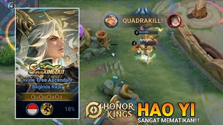 QUADRA KILL!!! MONSTER KILLER HAO YI - HONOR OF KINGS screenshot 1