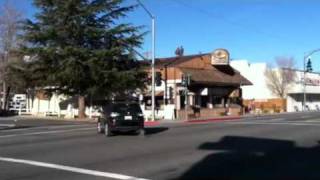 High Sierra 1941 reenactment turning at intersection