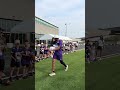 There's always time to griddy at Training Camp 🕺