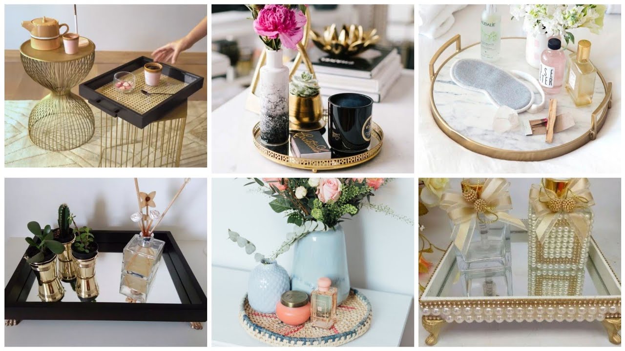 افكار✨إعادة تدوير بسيط وراقي صواني ديكور اصنعيها بنفسك بأقل تكلفة recyclage  des pots #diy #home