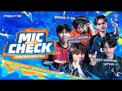"HEY, DON'T MOVE IF YOU DON'T HAVE A HEAD" - MBR | MIC CHECK WEEK 4 - FFWS SEA 2026 FALL