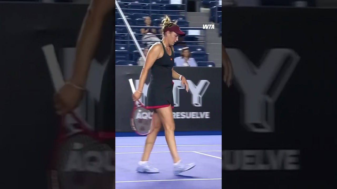 Donna Vekic with the magic touch in Monterrey 🪄 #WTA #AbiertoGNPSeguros #DonnaVekic #Tennis