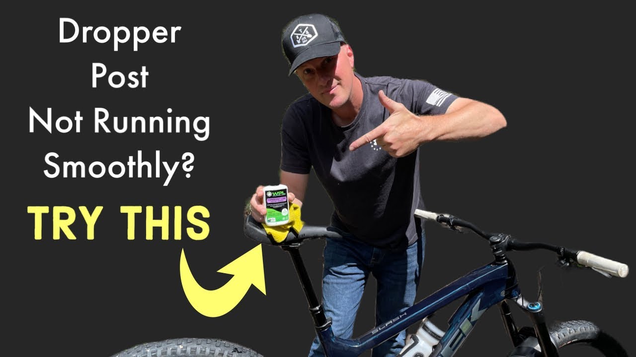 MTB Dropper Post Maintenance Hack! YouTube