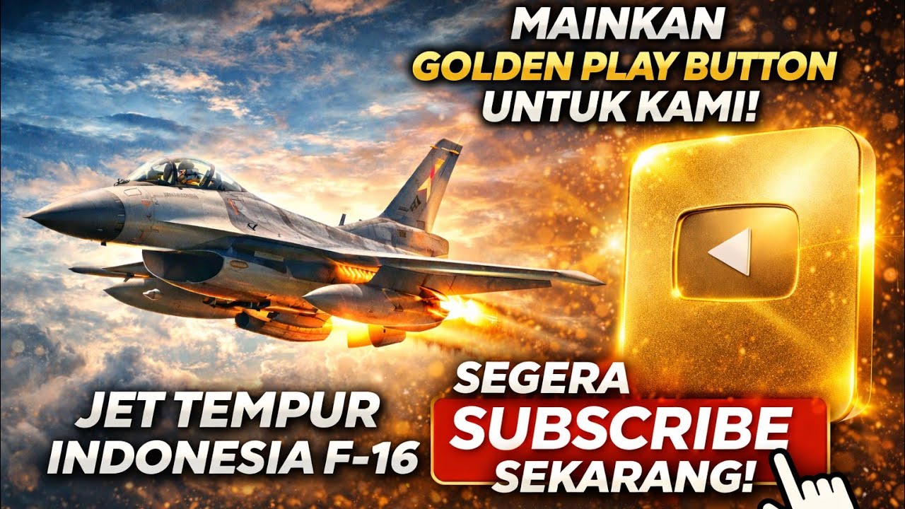 INILAH JET TEMPUR BARU INDONESIA F-16 DENGAN TEKNOLOGI PALING CANGGIH