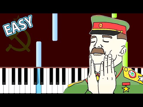 Soviet Anthem - Easy Piano Tutorial