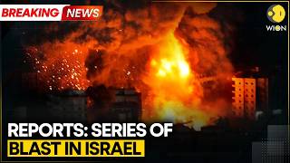Israeliran War Blast In Jerusalem Central Israel U0026 Occupied West Bank  Wion Breaking