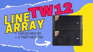 Loa line array vmax TW 12