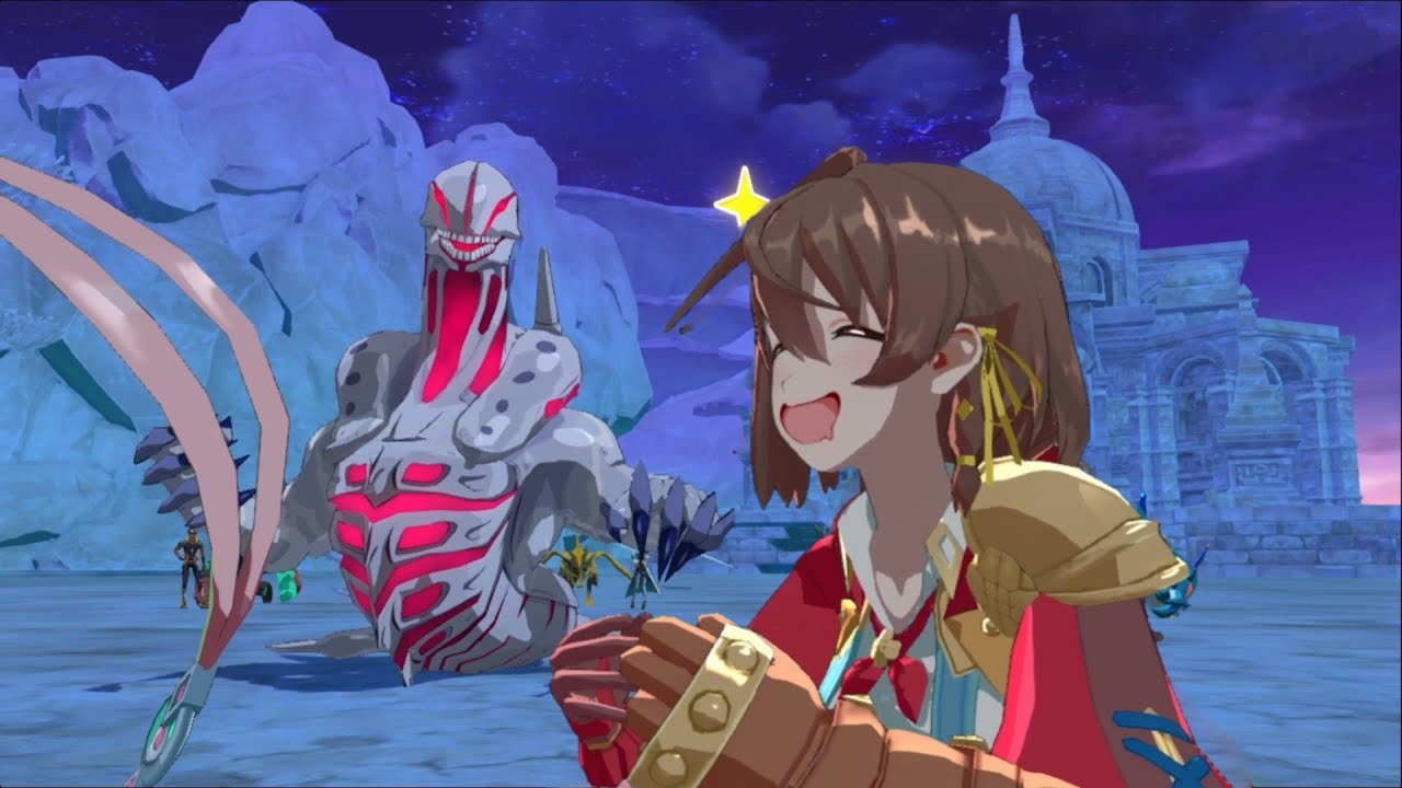 (Eng) Volzerk Monsters and Lands Unknown Episode 13 Story Cutscene - Okenos Boss Fight / モンスターユニバース