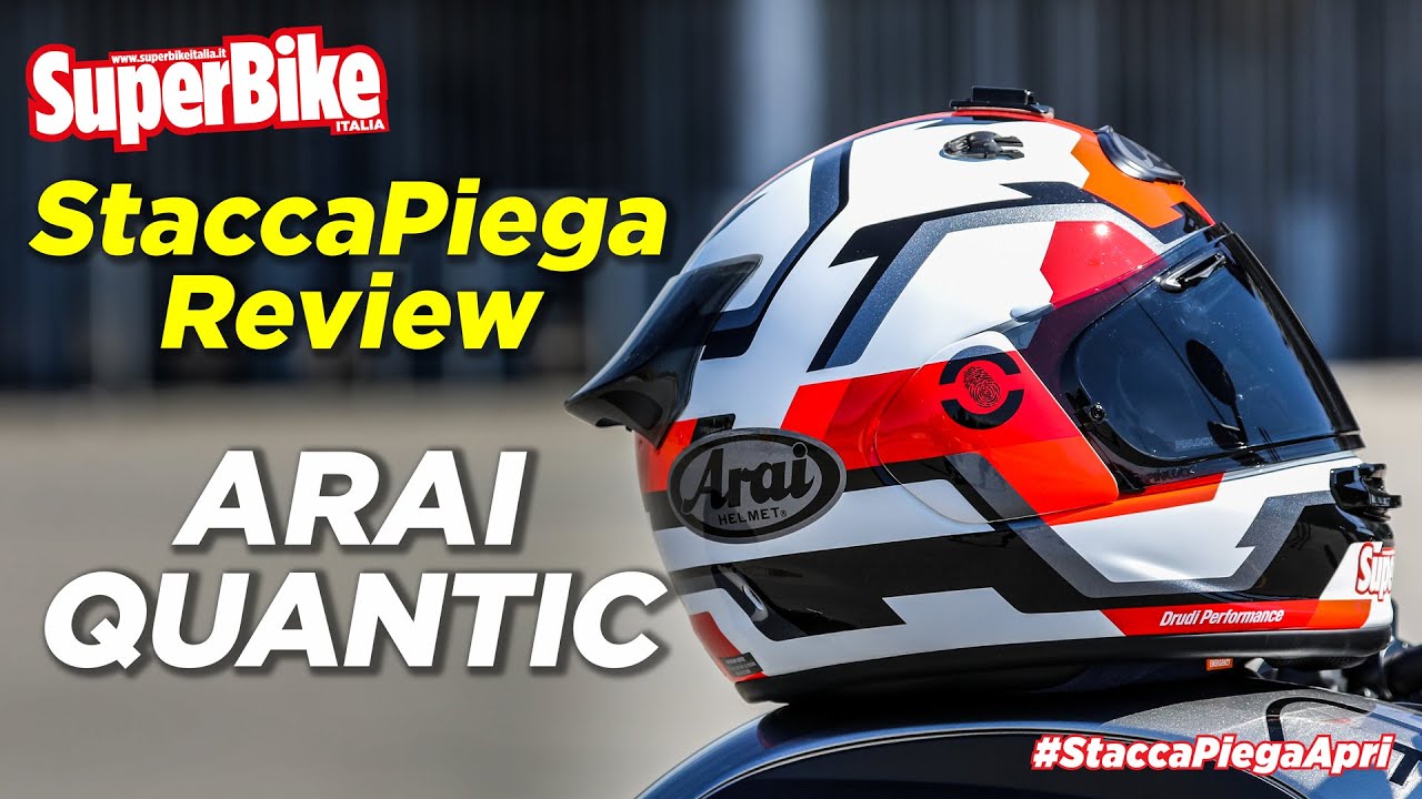 Il casco sportivo DEFINITIVO? Arai Quantic: la recensione completa - YouTube