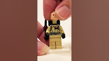 Thumbnail of LEGO Minifigure Ghostbusters Dr. Peter Venkman #lego #legominifigures #ghostbusters #shorts