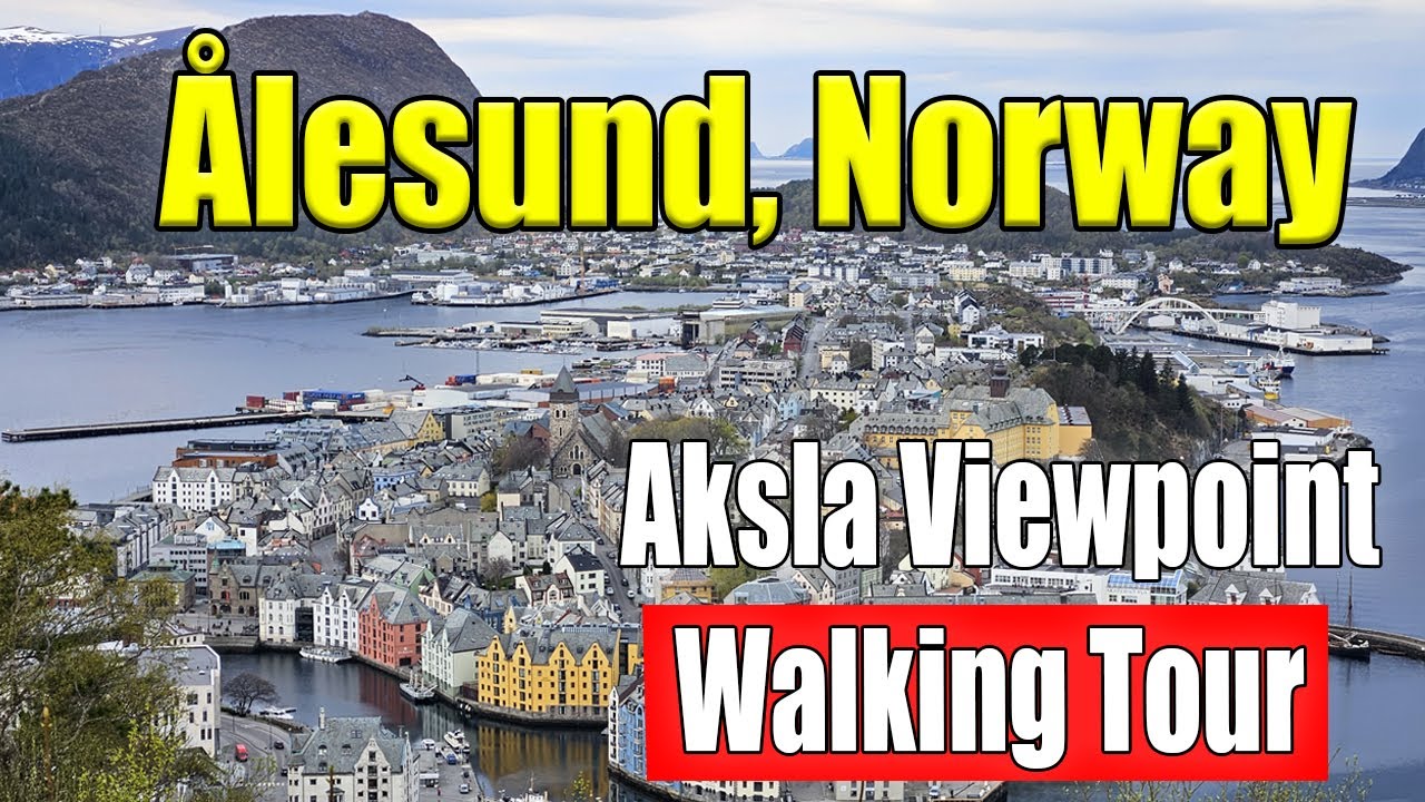 Alesund Norway Aksla Viewpoint Walking Tour Cruise Port Fjellstua