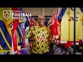 My classic football shirts warehouse tour  ian wright