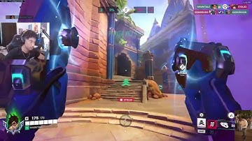 44 ELIMS! Sugarfree INSANE Tracer Season 17 Top 500 Gameplay Overwatch 2