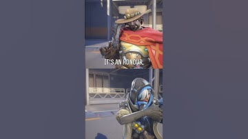 Cassidy and Ana interaction - Overwatch 1 interaction