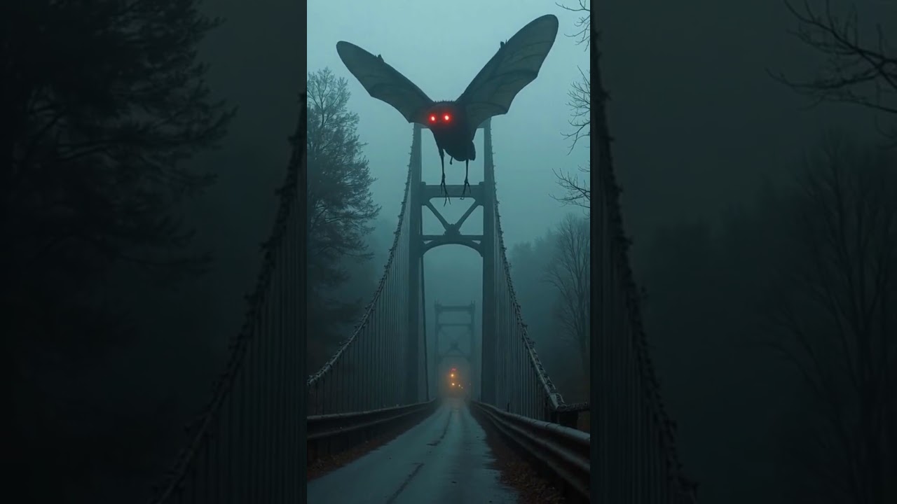 Наблюдения за Человеком-мотыльком: Крылатое существо, предсказавшее катастрофу 😱