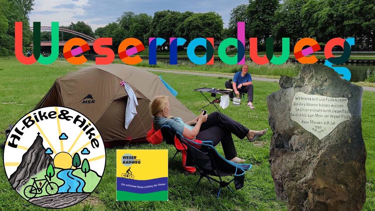 Weserradweg in 7 Tagen ⛺️ | E-Bike Radreise