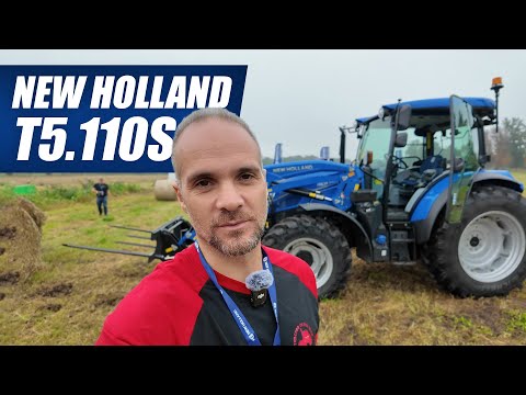 Almanya'da İLK KEZ New Holland T5110S Denedik!
