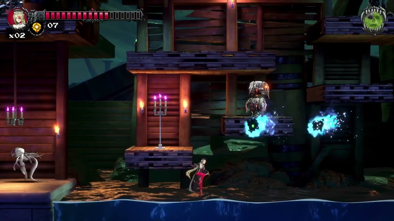 トロフィー攻略】Bloodstained DLC 「クラシックモード2：ドミニクズカース」 - 後ろを向いて前を見る