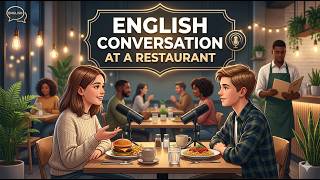 English Conversation At A Restaurant Easy Talks Learn English Through Conversation