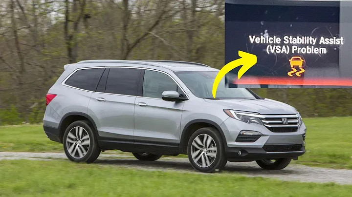 “Vehicle stability assist problem” warning in Honda Pilot
