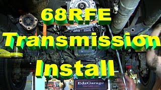 68RFE Transmission How To Install Dodge RAM 3rd Gen 2500 Cummins by EdzGarage 8,674 views 6 years ago 15 minutes