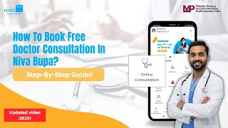 How To Book Free Doctor Consultation In Niva Bupa App | Step-By-Step | Health Insurance | Hindi