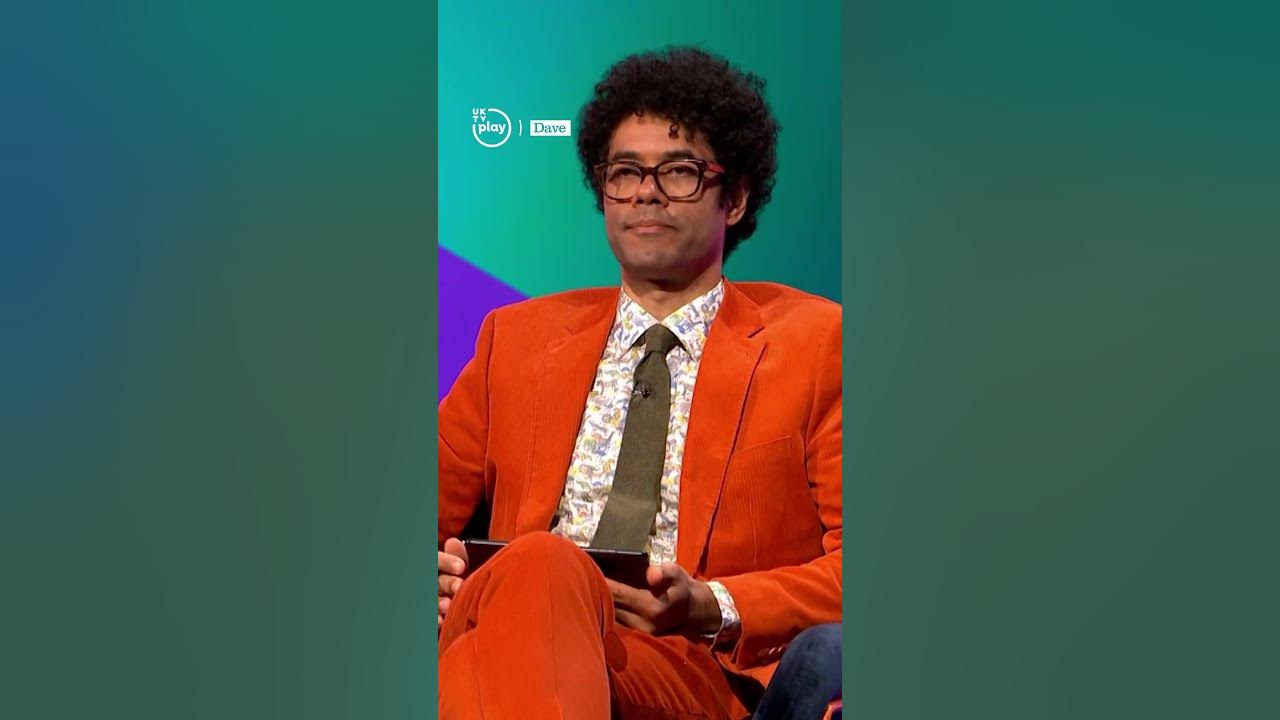 Richard Ayoade can outrun a giraffe #shorts - YouTube