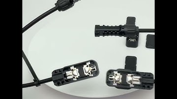 1500V solar 3-split junction box