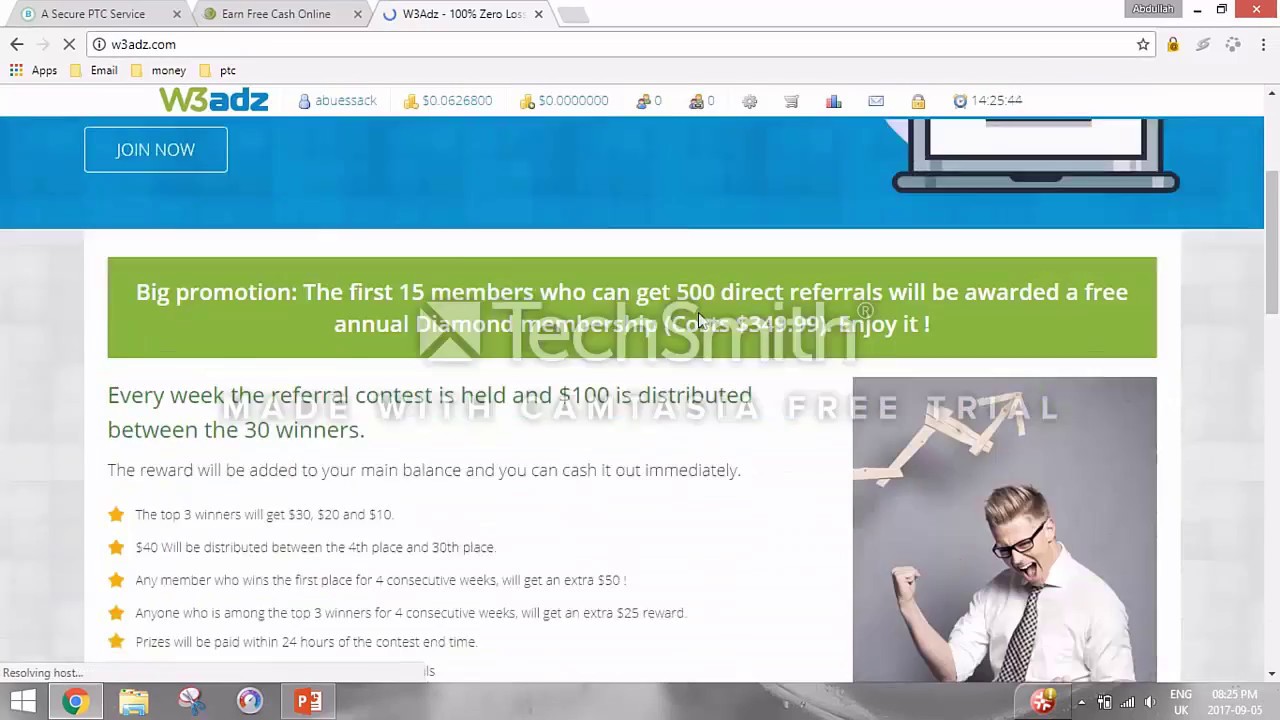 Top 3 best PTC sites of September 2017