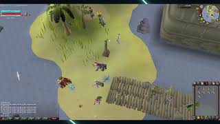 Quick OSRS Stream While Little One naps, Tiny Tempor Acheived, Road-99 Fish!